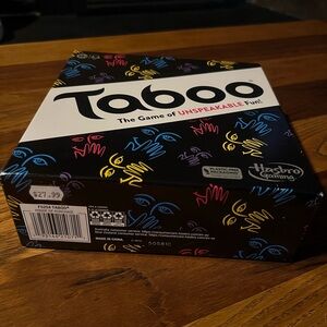 Hasbro Taboo Game with Colorful Design